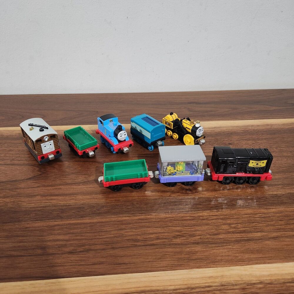 Thomas & Friends Take N Play Along Diecast Lot of 8 Spider Exhibit Rocket Toby